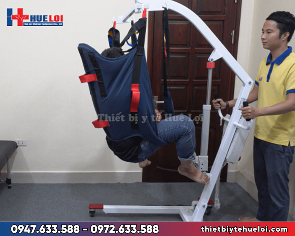 Thiết bị nâng hạ bệnh nhân điều khiển điện